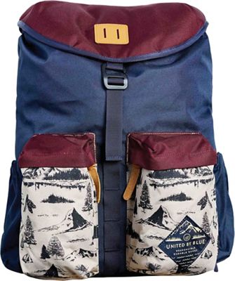 united blue backpack
