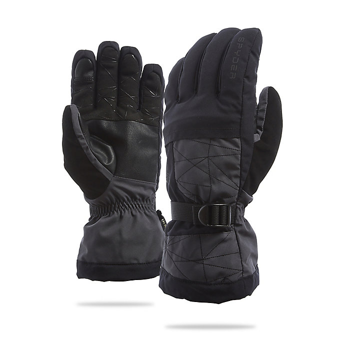 Spyder Overweb Gore-Tex Ski Gloves Black X-Large Men's