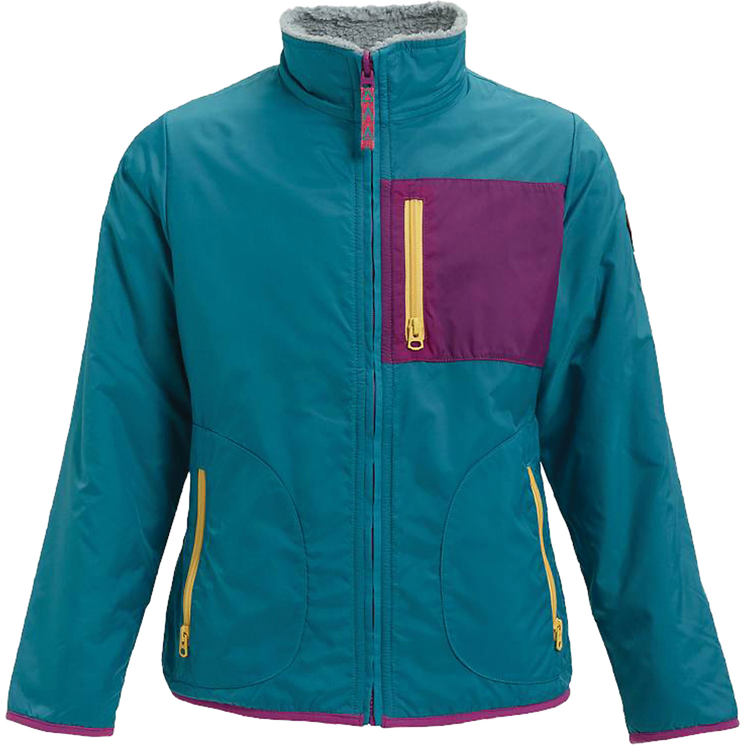 Burton Girls Snooktwo Reversible Fleece Jacket