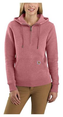 carhartt women's quarter zip sweatshirt