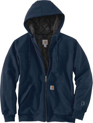 Carhartt Men's Rain Defender Rockland Quilt-Lined Full-Zip Hooded Sweatshirt