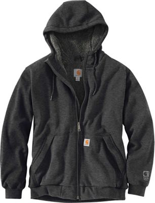 Carhartt Men's Rain Defender Relaxed Fit Midweight Sherpa-Lined Full-Zip Hooded  Sweatshirt - Moosejaw