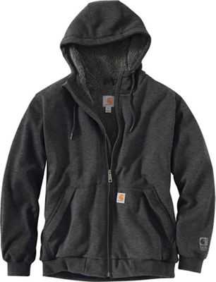 Carhartt Men's Rain Defender Rockland Sherpa-Lined Full-Zip Hooded Sweatshirt