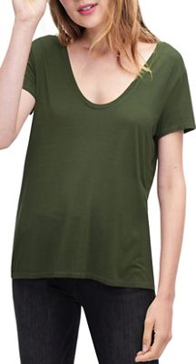 deep u neck tops