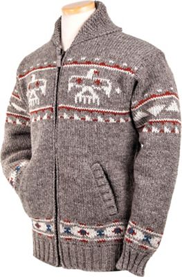 Laundromat Eagle Knit Sweater Jacket {Men's} Medium