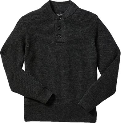 wool henley sweater