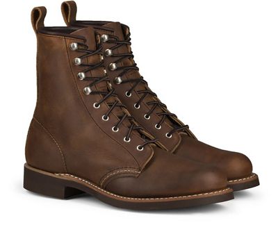 red wing boots nearby