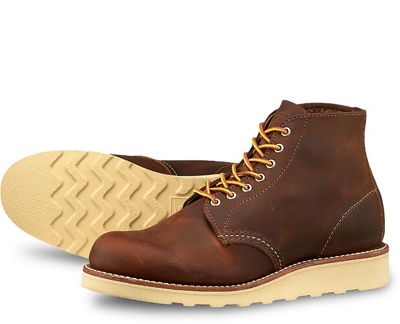 red wing 6 inch round toe