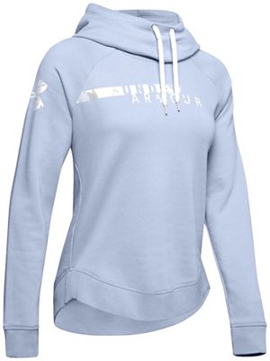 under armour women's favorite fleece camo logo hoodie