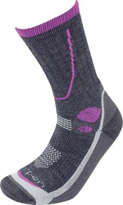 S M L Blue  TPMW  2-Pack LORPEN Women's Tri-Layer Mid Weight Hiking Socks Size