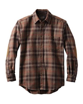 MEN'S PLAID ELBOW-PATCH TRAIL SHIRT