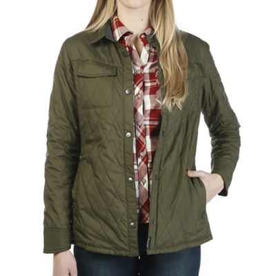 women's insulated shirt jacket