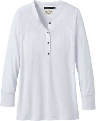 womens cozy henley sweatshirt