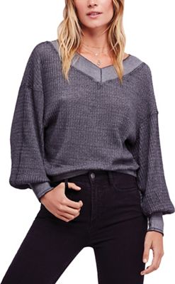 free people southside thermal pullover top