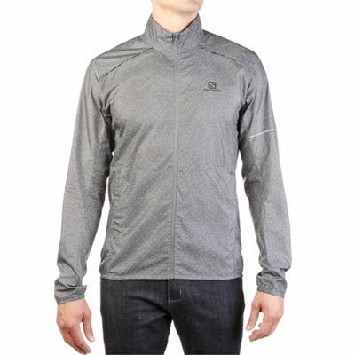 salomon men's agile wind jacket