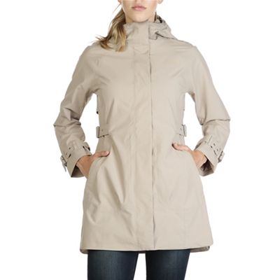 womens north face trench coat