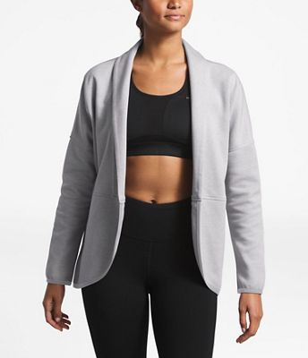 north face wrap sweater