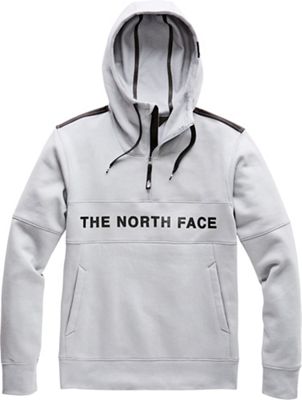 grey north face half zip