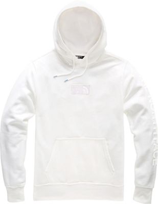 mens white north face hoodie