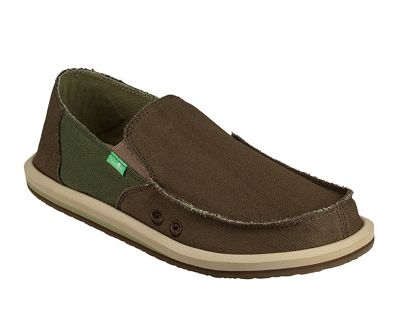 mens sanuk hemp casual shoe