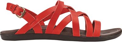olukai red sandals