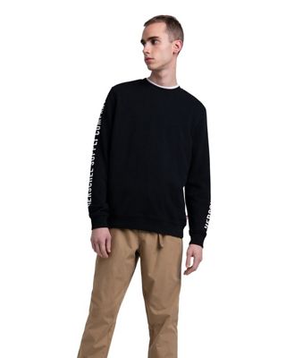 Sleeve Print Black / White