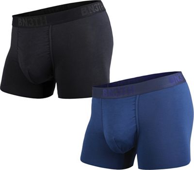 BN3TH Men's Classic Solid Trunk 2 Pack