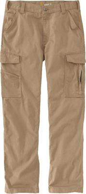 CARHARTT Dungaree Work Pants: Men's, Work Pants, ( 36 in x 30 in ), Blue,  Cotton, Buttons, Zipper