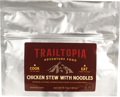 Trailtopia Chicken Stew with Noodles