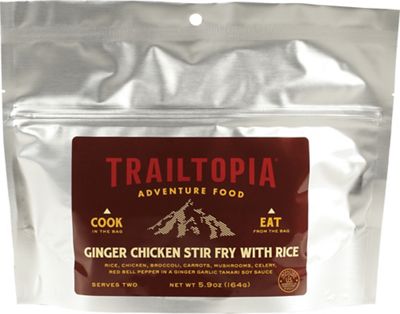 Trailtopia Ginger Chicken Stir Fry