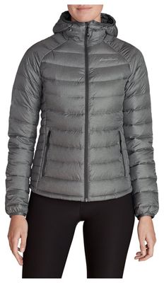 Eddie Bauer First Ascent Women's Downlight Stormdown Hooded Jacket