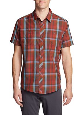 Eddie Bauer Travex Mens Greenpoint Short Sleeve Shirt