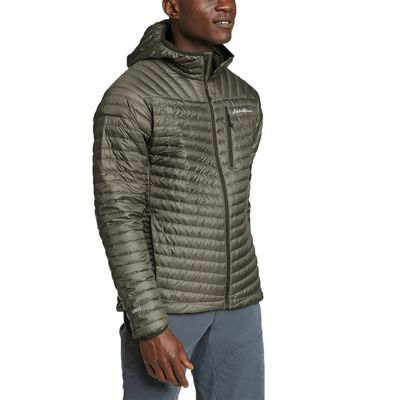 Eddie bauer microtherm stormdown hooded outlet jacket