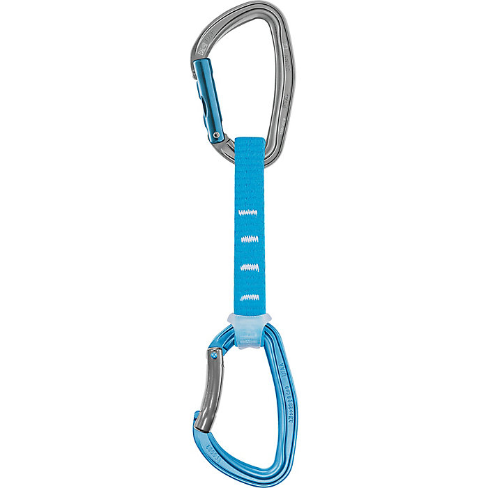 Petzl DJINN AXESS Quickdraws - 6-Pack of Durable, Lightweight Quickdraws for Sport, Trad, and Aid Climbing