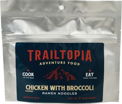 Trailtopia Ramen Noodles Chicken flavored with Broccoli