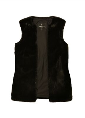 Feller Women's Fitted Faux Fur Vest Liner