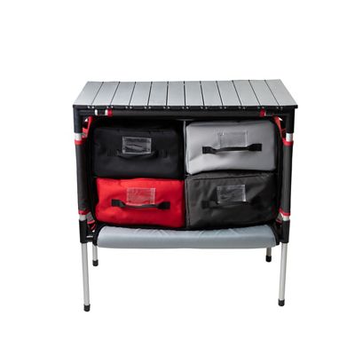 Camp Chef Sherpa Table and Camp Kitchen Organizer