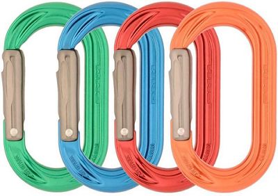 DMM PerfectO Straight Gate Color Carabiner - 4 Pack