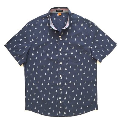 Tailor Vintage Men's Printed Stretch Performance SS Shirt