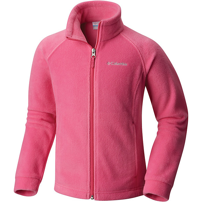 3T Columbia Girls Toddler Benton Springs Fleece Jacket Mineral Pink 