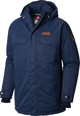 Columbia Men's Rugged Path Parka - Medium, Collegiate Navy