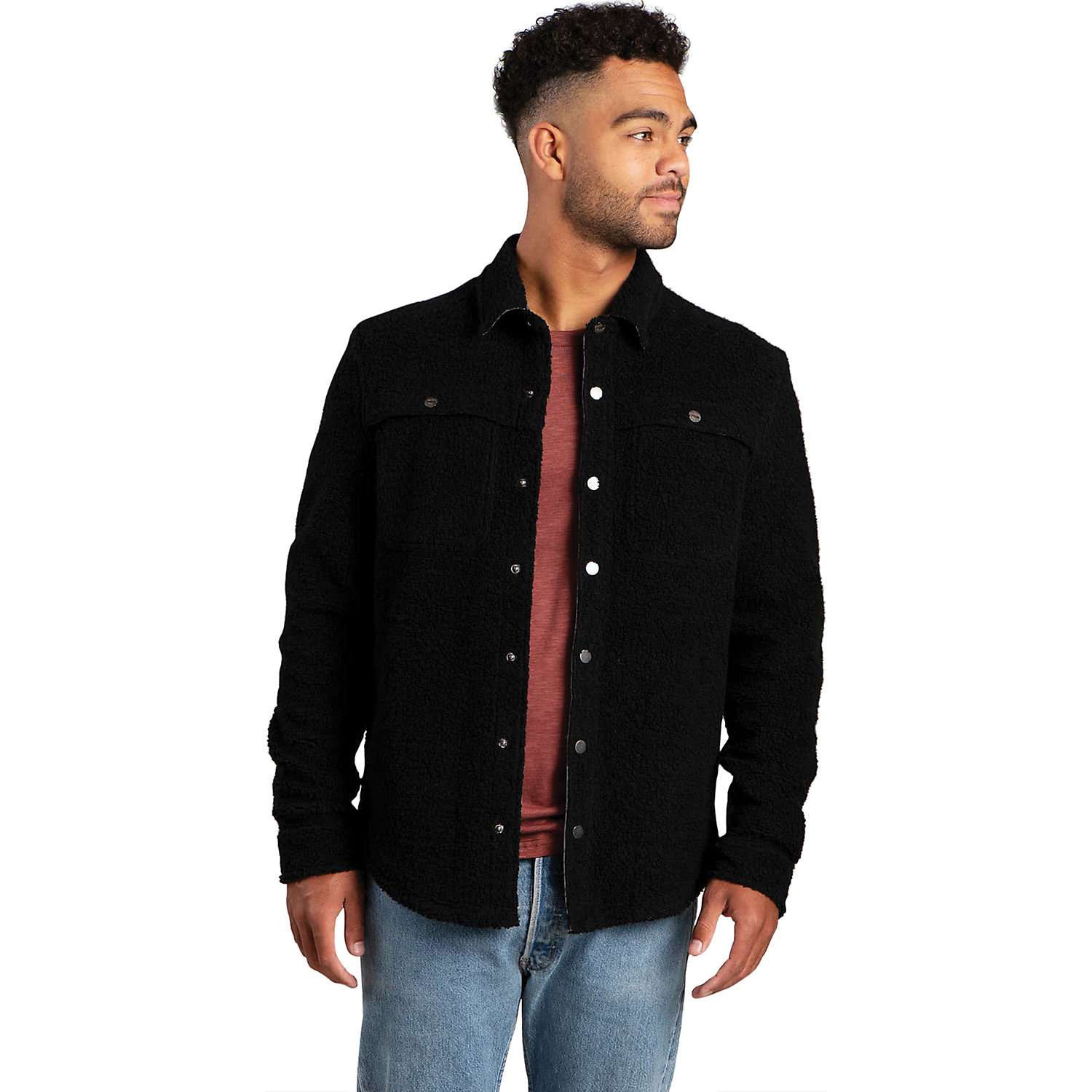 Toad & Co Mens Telluride Sherpa Shirtjac
