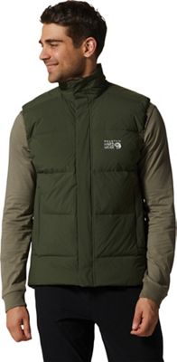 Mountain Hardwear Men's Glacial Storm Vest - Large, Surplus Green