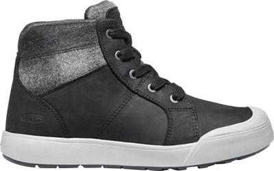 KEEN Womens Elena Mid Top Felt Collar Lace Up Boots