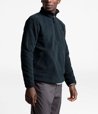 north face sherpa quarter zip