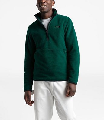 north face sherpa quarter zip