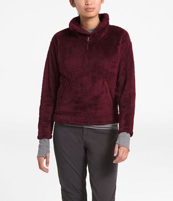 the north face furry fleece full zip