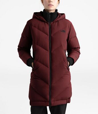 The North Face Women's Albroz Parkina - Medium, Deep Garnet Red