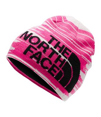 the north face baby box logo pom beanie