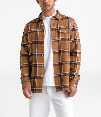 north face flannel shirt mens